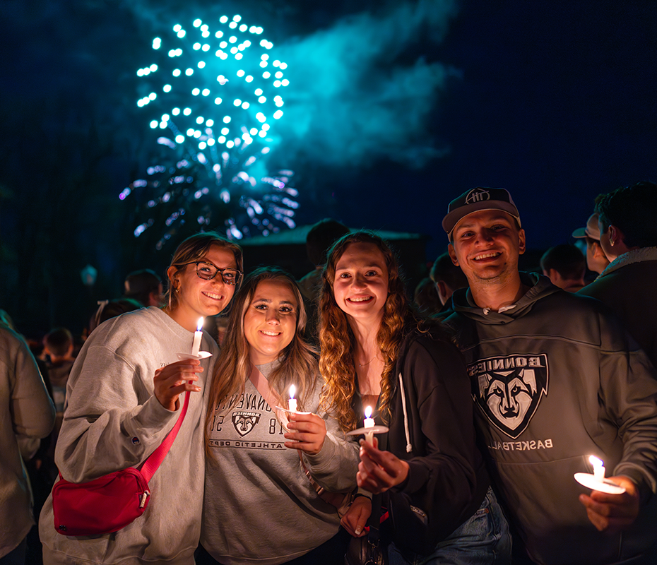 Pictured_2024 Candlelight Ceremony with fireworks